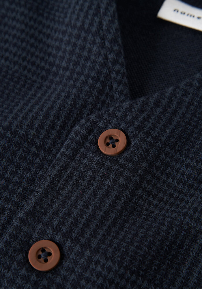 Name it NBMROBINO WAISTCOAT Navy Blazer Check