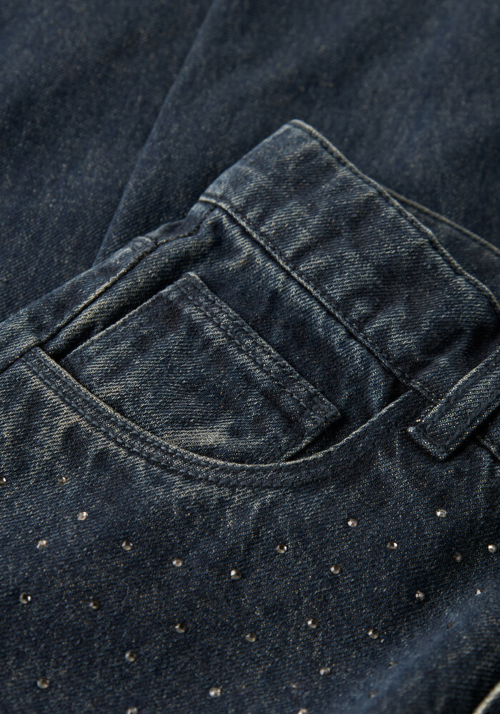 Name it NKFROSE WIDE RHINE JEANS 2424-IM S Dark Midnight Denim