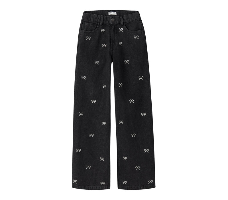Name it NKFROSE WIDE RHINE JEANS 6355-IM R Dark Grey Denim