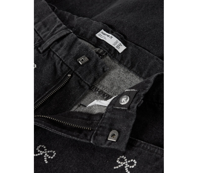 Name it NKFROSE WIDE RHINE JEANS 6355-IM R Dark Grey Denim