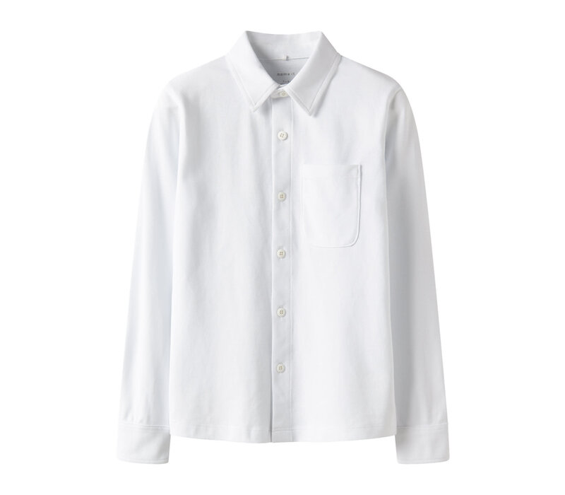 Name it NKMRON LS JERSEY SHIRT Bright White