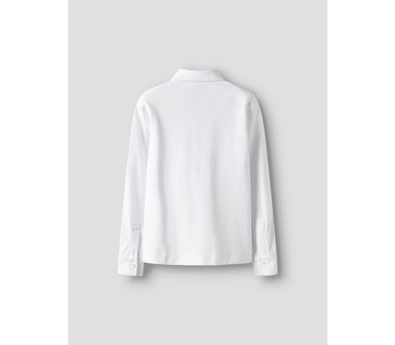 Name it NKMRON LS JERSEY SHIRT Bright White