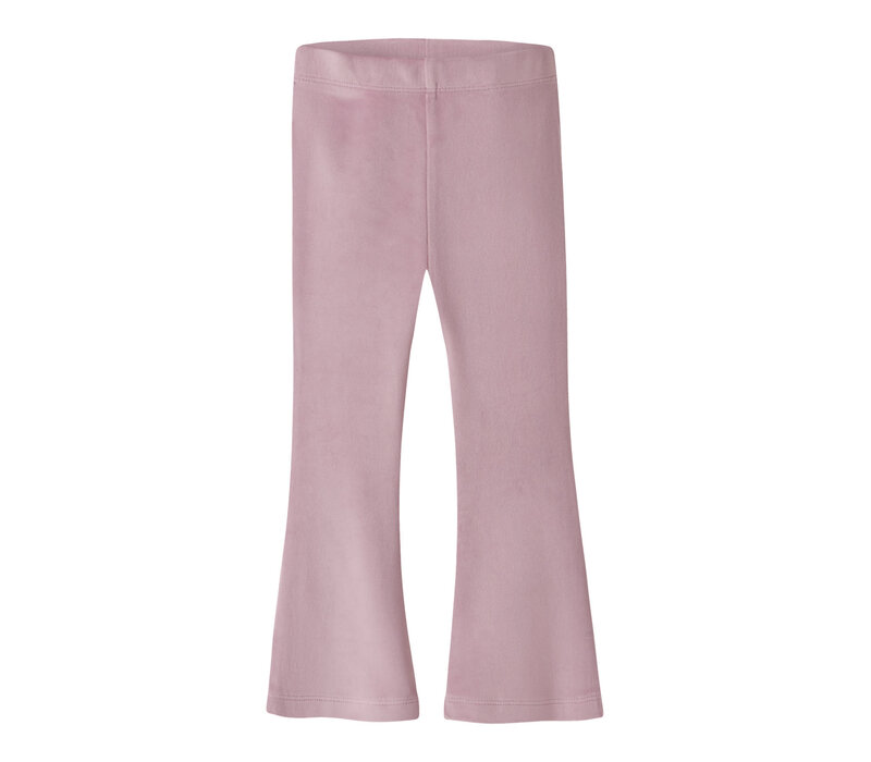 Name it NMFSELOUR FLARE PANT Keepsake Lilac