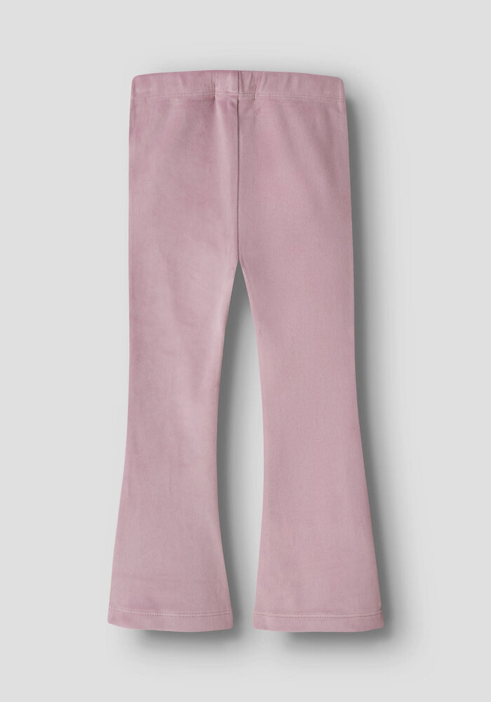 Name it NMFSELOUR FLARE PANT Keepsake Lilac