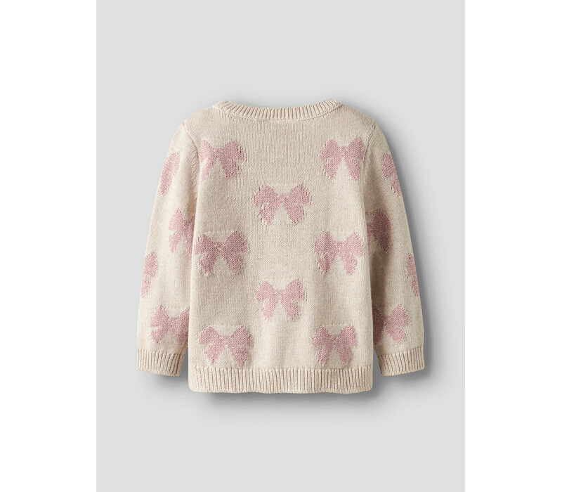 Name it NMFREKKA LS KNIT Peyote Melange