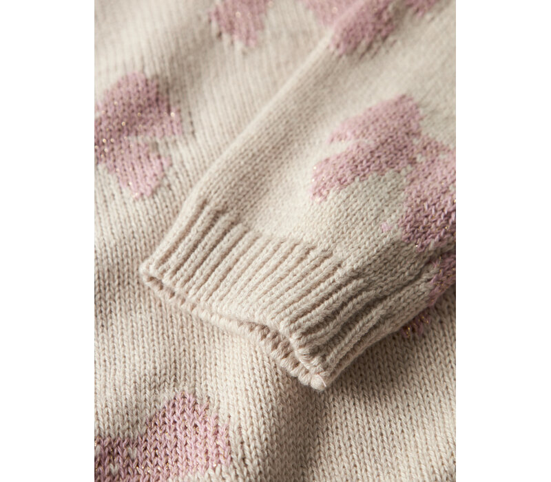 Name it NMFREKKA LS KNIT Peyote Melange