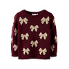 Name it NMFREKKA LS KNIT Burgundy