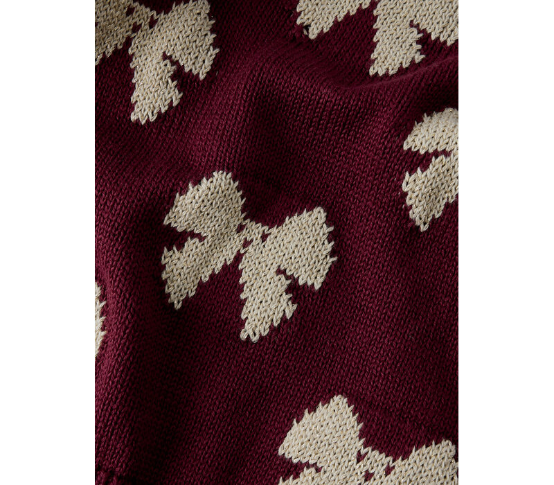 Name it NMFREKKA LS KNIT Burgundy