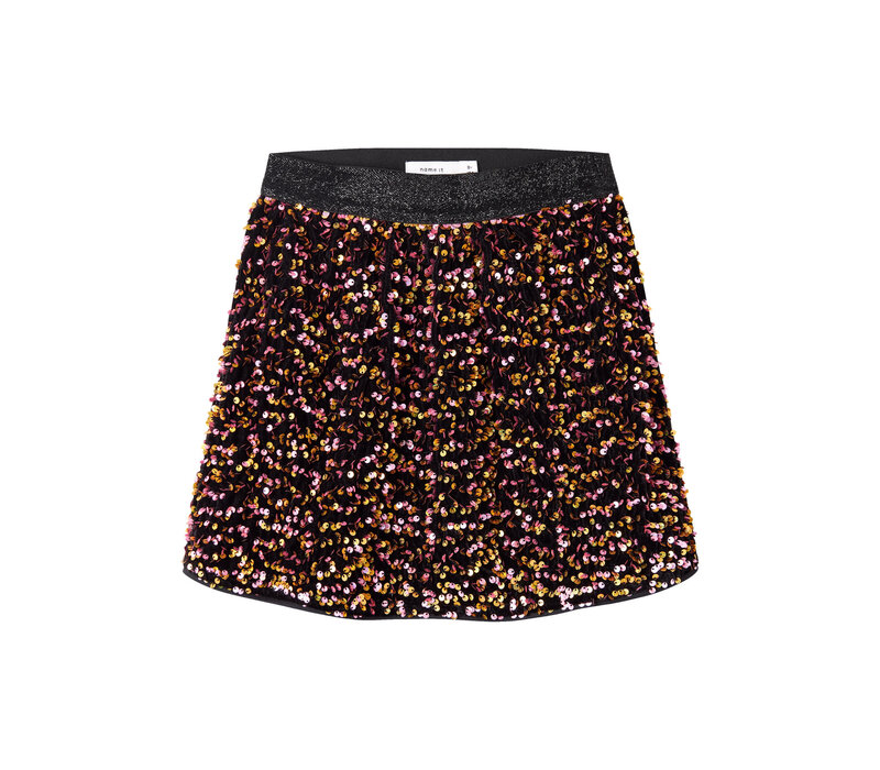 Name it NKFRUNICA SKIRT Gold Colour