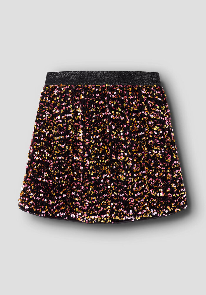 Name it NKFRUNICA SKIRT Gold Colour