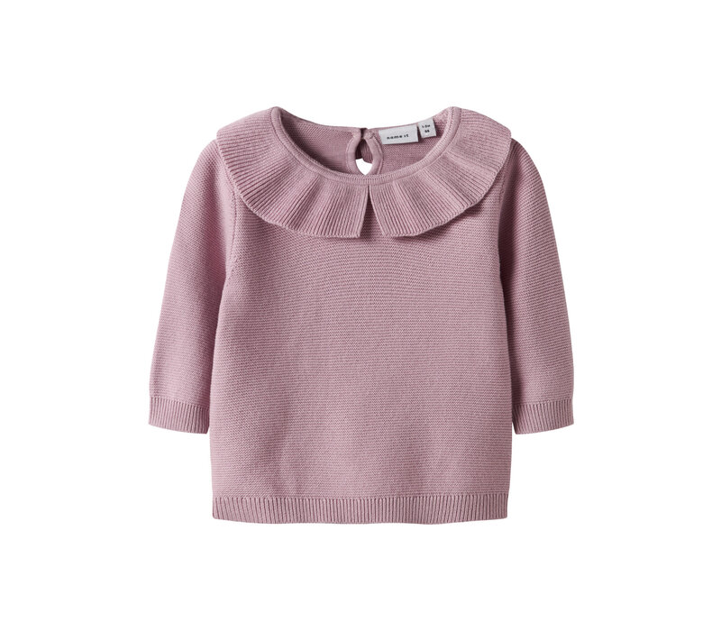 Name it NBFODA LS KNIT Keepsake Lilac