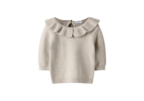 Name it Name it NBFODA LS KNIT Peyote Melange