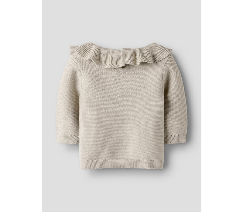 Name it NBFODA LS KNIT Peyote Melange