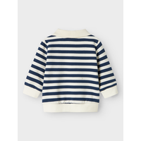 Name it NBMNILSEN LS POLO SWEAT UNB Insignia Blue