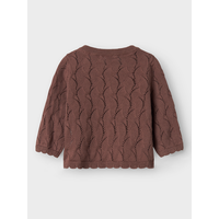 Name it NBFNAJSA LS KNIT CARD Peppercorn