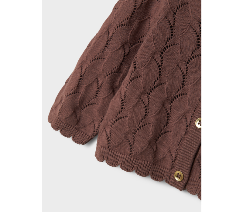 Name it NBFNAJSA LS KNIT CARD Peppercorn