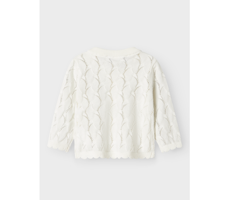 Name it NBFNAJSA LS KNIT CARD Cloud Dancer