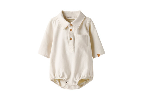Lil' Atelier Lil' Atelier NBMHADAM LS BODY SHIRT LIL Turtledove Lil' Atelier Lil' Atelier NBMHADAM LS BODY SHIRT LIL Turtledove