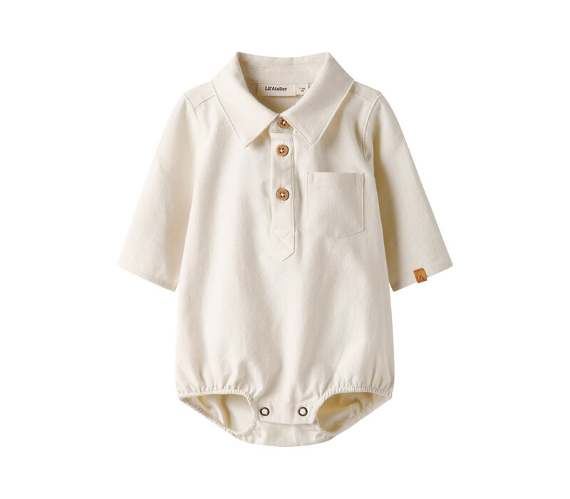 Lil' Atelier NBMHADAM LS BODY SHIRT LIL Turtledove