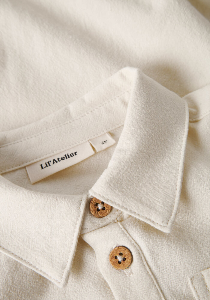 Lil' Atelier NBMHADAM LS BODY SHIRT LIL Turtledove