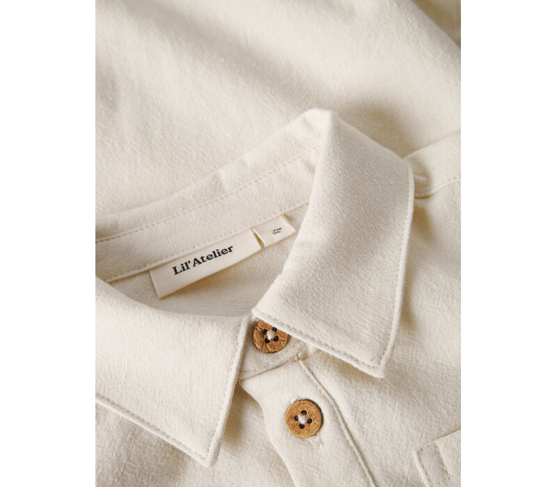 Lil' Atelier NBMHADAM LS BODY SHIRT LIL Turtledove