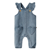 Lil' Atelier NBFLULIA LOOSE DNM OVERALL 4017-LO LIL Medium Blue Denim