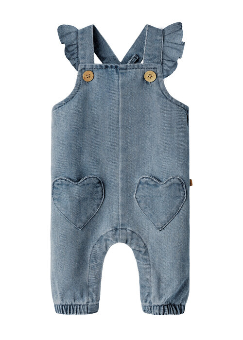 Lil' Atelier Lil' Atelier NBFLULIA LOOSE DNM OVERALL 4017-LO LIL Medium Blue Denim