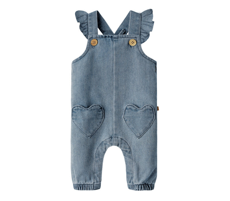 Lil' Atelier NBFLULIA LOOSE DNM OVERALL 4017-LO LIL Medium Blue Denim