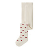 Lil' Atelier Lil' Atelier NBFREBA LEN PANTYHOSE LIL Turtledove RED HEARTS