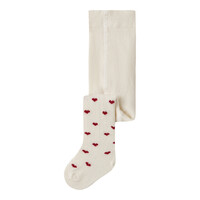 Lil' Atelier NBFREBA LEN PANTYHOSE LIL Turtledove RED HEARTS