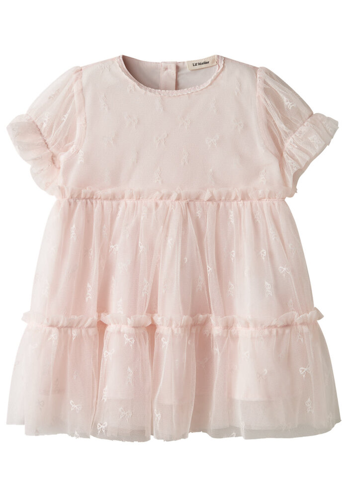 Lil' Atelier NMFROSETTA SS LOOSE DRESS LIL Almost Mauve