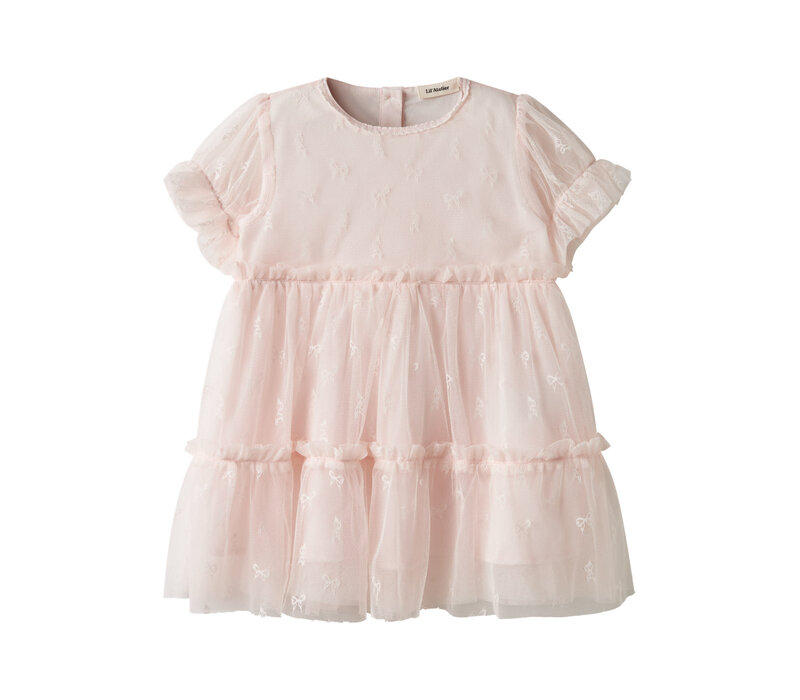 Lil' Atelier NMFROSETTA SS LOOSE DRESS LIL Almost Mauve
