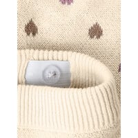 Lil' Atelier NBFSARAN KNIT PANT HEART LIL Turtledove SEPIA TINT