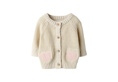 Lil' Atelier Lil' Atelier NBFEMLEN LEN LS KNIT CARD LIL Turtledove Lil' Atelier Lil' Atelier NBFEMLEN LEN LS KNIT CARD LIL Turtledove