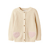 Lil' Atelier Lil' Atelier NMFEMLEN LEN LS KNIT CARD LIL Turtledove