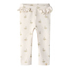 Lil' Atelier NBFGAVO EFI SLIM LEGGING LIL NOOS Pastel Parchment SWAN