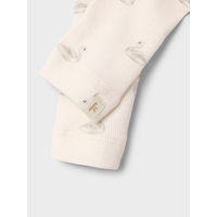 Lil' Atelier NBFGAVO EFI SLIM LEGGING LIL NOOS Pastel Parchment SWAN