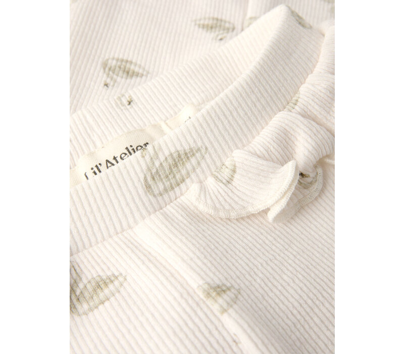 Lil' Atelier NBFGAVO EFI SLIM LEGGING LIL NOOS Pastel Parchment SWAN