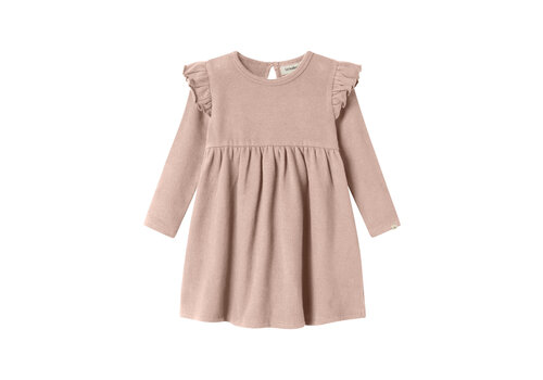 Lil' Atelier Lil' Atelier NMFTHORA HEE LS DRESS LIL Cameo Rose