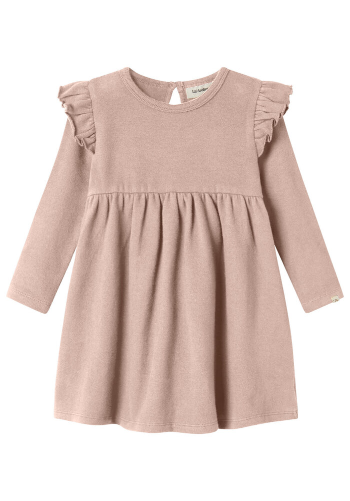 Lil' Atelier NMFTHORA HEE LS DRESS LIL Cameo Rose