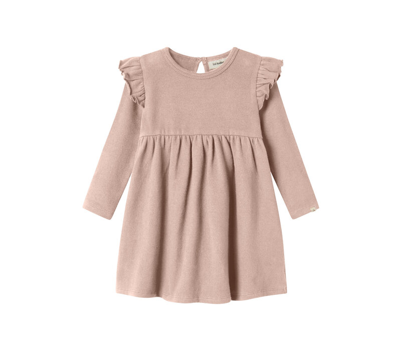 Lil' Atelier NMFTHORA HEE LS DRESS LIL Cameo Rose