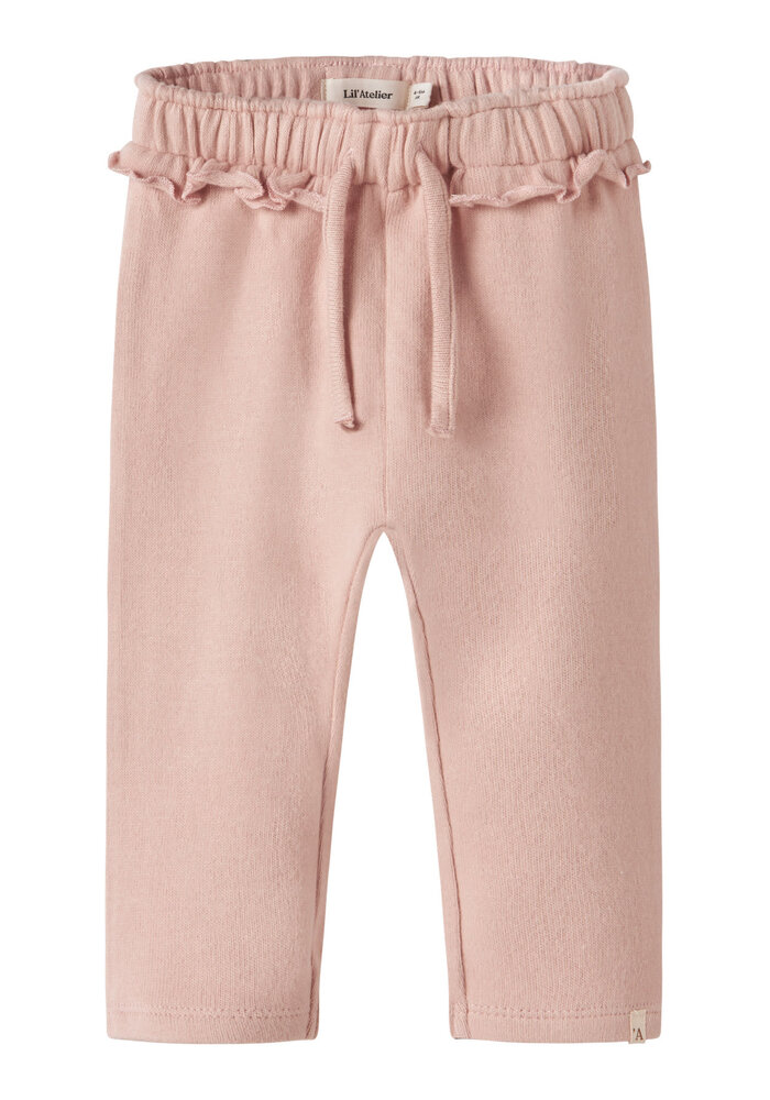 Lil' Atelier NBFTHORA HUN LOOSE PANT LIL Cameo Rose