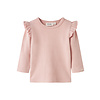 Lil' Atelier Lil' Atelier NBFTHORA HYK LS SLIM TOP LIL Cameo Rose