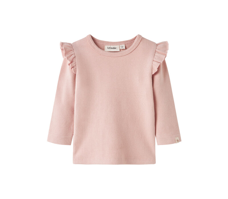 Lil' Atelier NBFTHORA HYK LS SLIM TOP LIL Cameo Rose