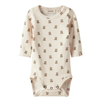 Lil' Atelier NBNGAYO ELO LS SLIM BODY LIL NOOS Turtledove TEDDYBEAR