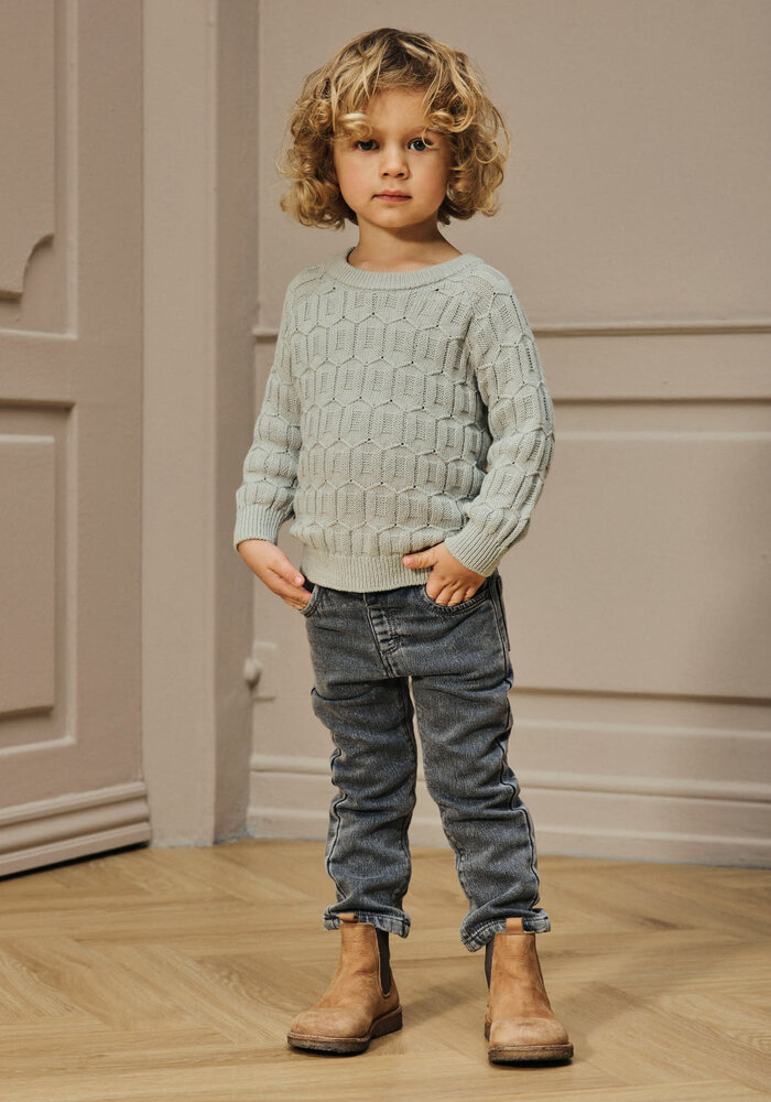 Lil' Atelier NMNNADIE REG JEANS 4442-CI LIL Medium Grey Denim