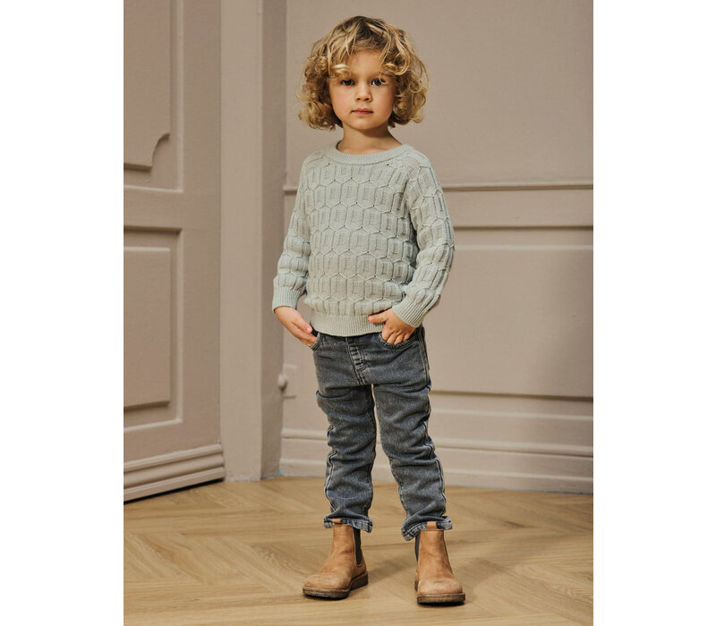 Lil' Atelier NMNNADIE REG JEANS 4442-CI LIL Medium Grey Denim