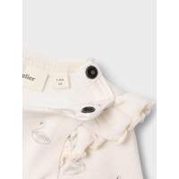 Lil' Atelier NBFGAVO EKO LS SLIM BODY LIL NOOS Pastel Parchment SWAN