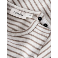 Lil' Atelier NBMTHORO KEO LS SLIM BODY LIL Turtledove SEPIA TINT