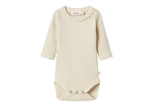 Lil' Atelier Lil' Atelier NBFOSANNE LS SLIM BODY LIL Turtledove